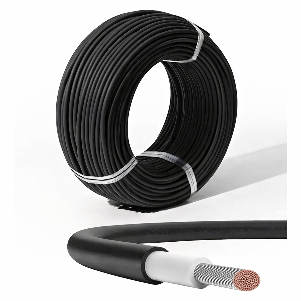Cable solar 6mm2 negro x metro